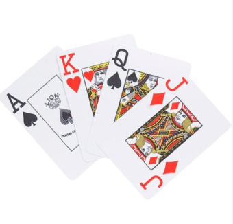 Lion 100% plastic poker cards