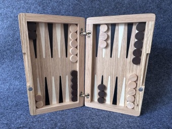 Backgammon reiscassette, Rozeneik