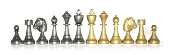 Metal Staunton Chesspieces
