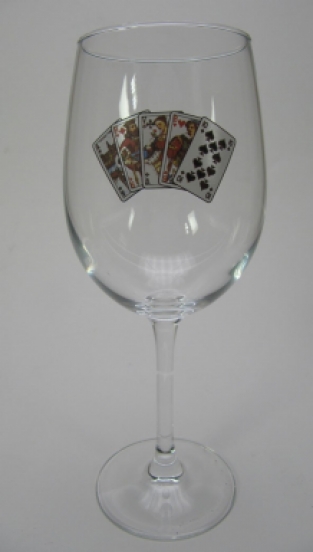 Bridge wine glass