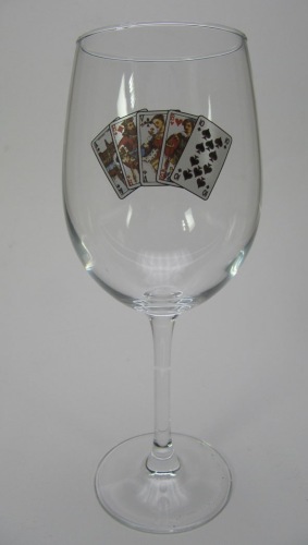 Bridge wine glass