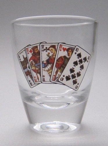 Bridge shot glass