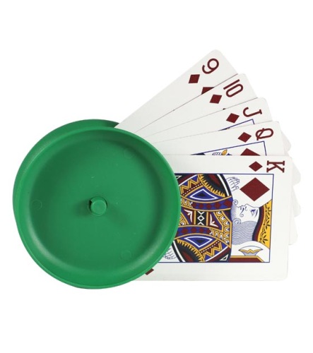 Plastic card holder