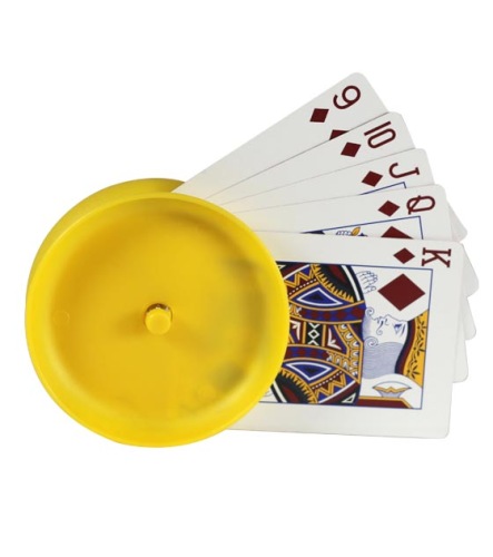 Plastic card holder