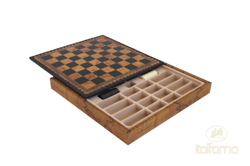 Salpa leren schaakcassette 2,8 cm - Diverse kleuren