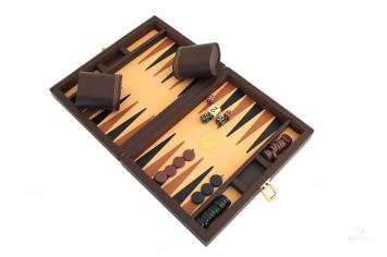 Backgammon leatherette magnetisch - Italfama