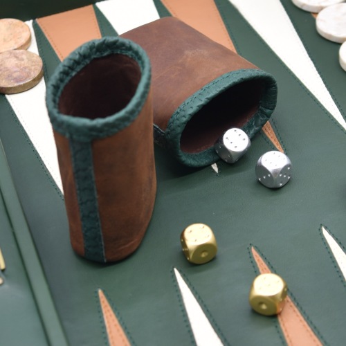 Patricia Bos -  Luxury green leather- Tournament size