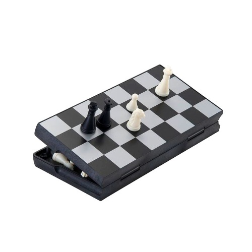 Plastic magnetic chess cassette - 19x19 cm