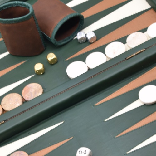 Patricia Bos -  Luxury green leather- Tournament size