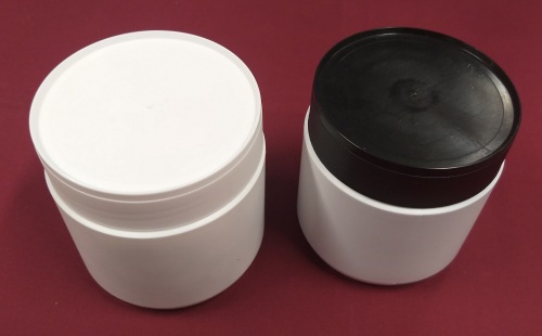 Cylinder shaped plastic go containers