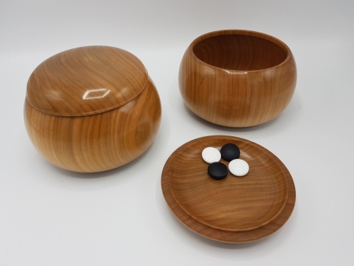 Cherry wood bowls