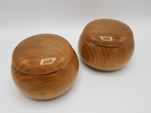 Cherry wood bowls