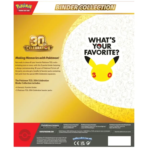 Pokémon 30th Celebration Binder Collection
