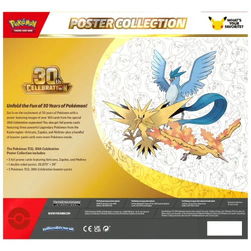 Pokémon 30th Celebration Poster Collection