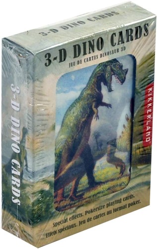 3D Dino Playing Cards