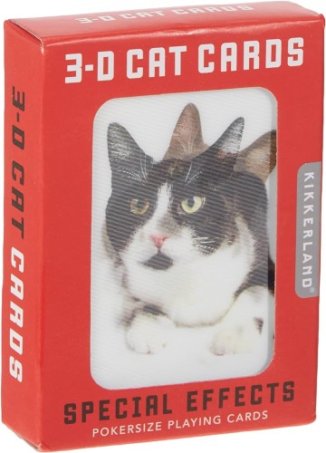 3D Cat Playing Cards