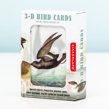 3D Vogel Speelkaarten