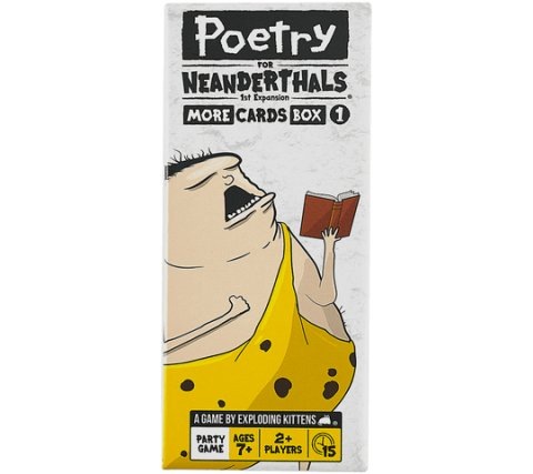 Poetry for Neanderthals: More cards box 1