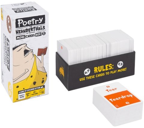 Poetry for Neanderthals: More cards box 1
