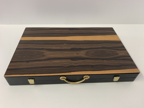 Backgammon, Ziricote, 36 x 24 x 4