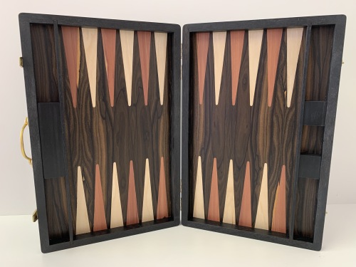 Backgammon, Ziricote, 46 x 32 x 5