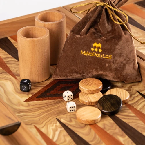 Backgammon Manopoulos - Olijf