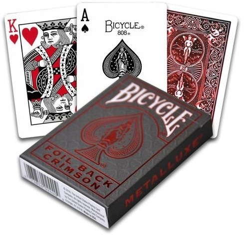 Bicycle foilback crimson v2 red