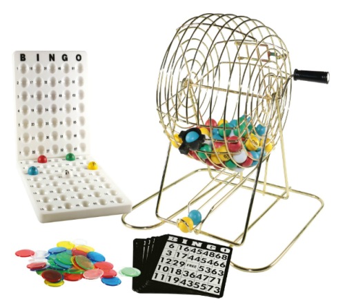 Bingo set - 21 cm Lion Games 75 ballen