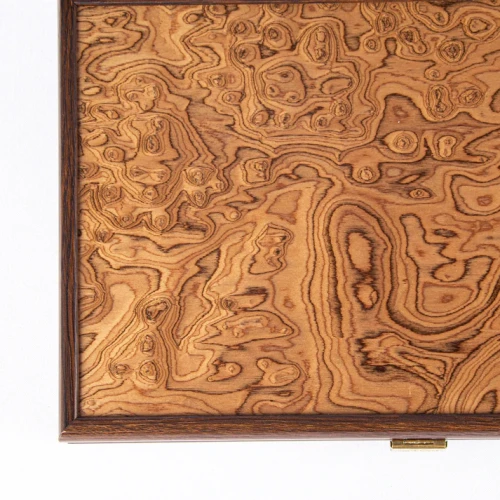 Backgammon Manopoulos - Walnut Burl