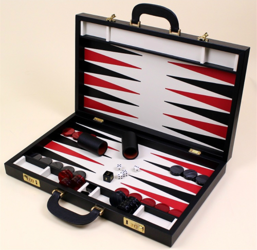 Romagnoli Backgammon - Black Dollar