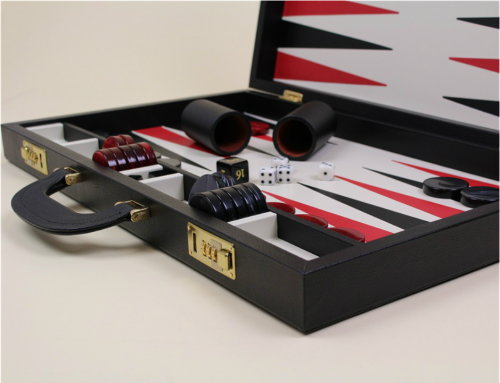 Romagnoli Backgammon - Black Dollar