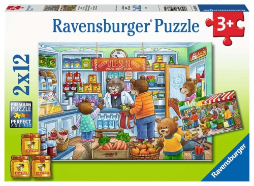 Puzzel winkelende beren 3+