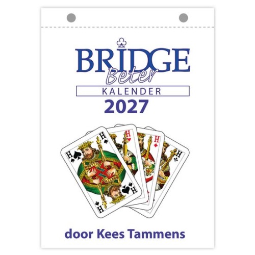 Bridge scheurkalender 2027 (NL)