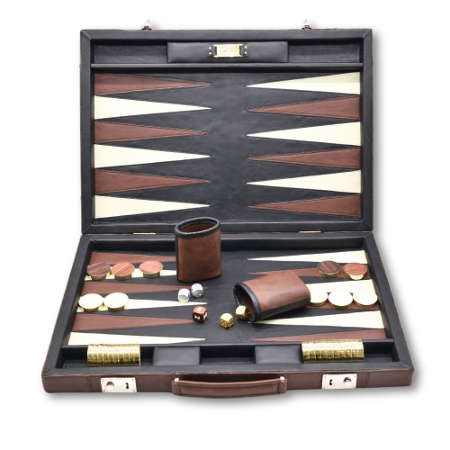 Patricia Bos - Luxury brown leather - Tournament Size