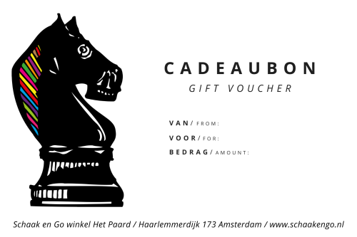 Cadeaubon t.w.v. €25,- (inc. gratis verzending)