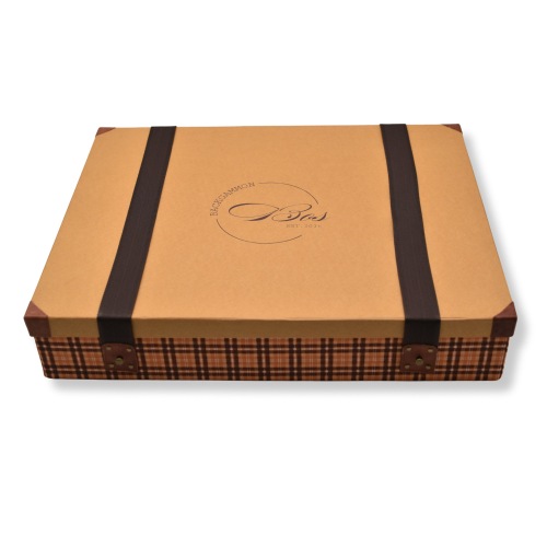 Patricia Bos - Luxury brown leather - Tournament Size