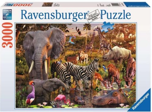 Ravensburger Afrikaanse Dierenwereld 3000 stukjes