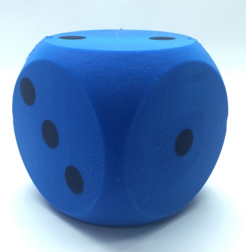 Big foam die - blue