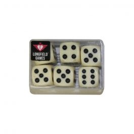 Dice set 6 pieces