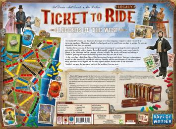 Ticket to Ride Legacy - Legends of the West (NL/EN)