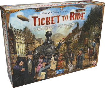 Ticket to Ride Legacy - Legendes uit het Westen (NL/EN)
