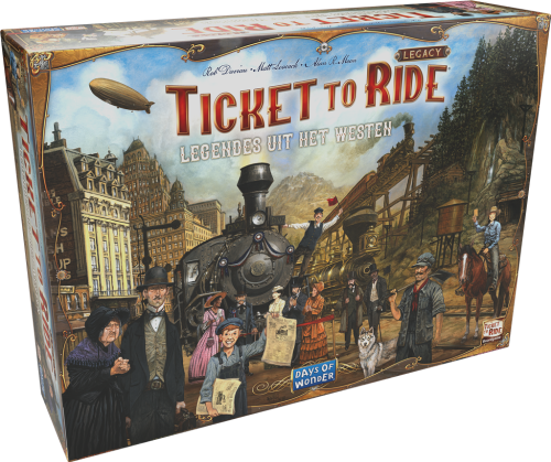 Ticket to Ride Legacy - Legends of the West (NL/EN)