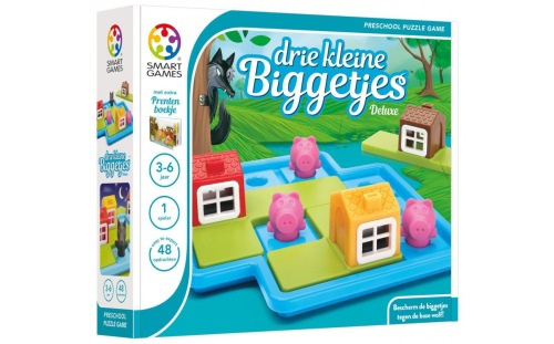 Drie kleine biggetjes deluxe