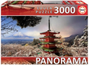 Educa Mount Fuji and Chureito Pagoda 3000 stukjes