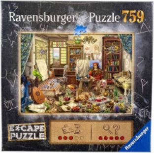 Escape Puzzle: Da Vinci Artists Workshop - 759 stukjes
