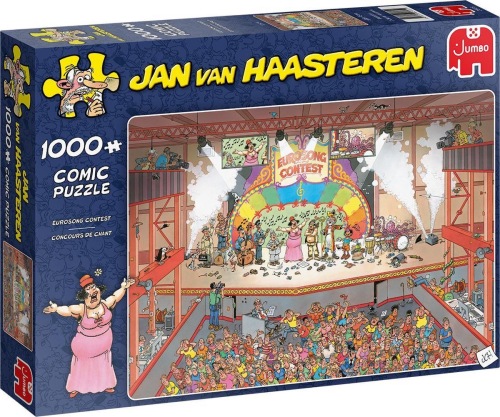 Jan van Haasteren Eurosong Contest 1000 stukjes