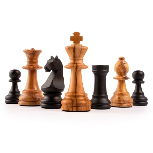 Schaakstukken Olijf - Ferrer Chess