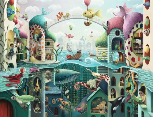 If fish could walk - 2000 pieces