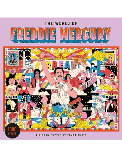 The World of Freddie Mercury 1000 stukjes