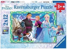 Frozen puzzel 3+